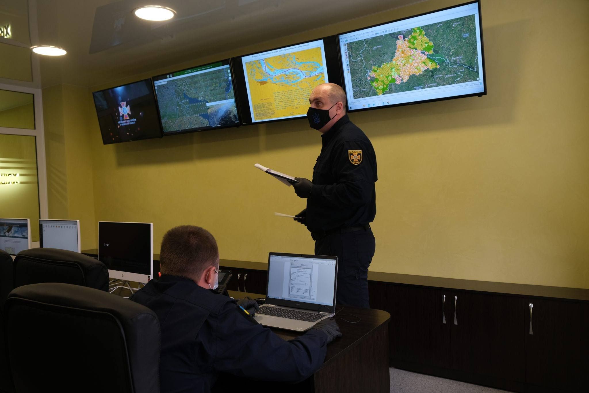 У Черкасах відкрили оновлений Центр управління в надзвичайних ситуаціях