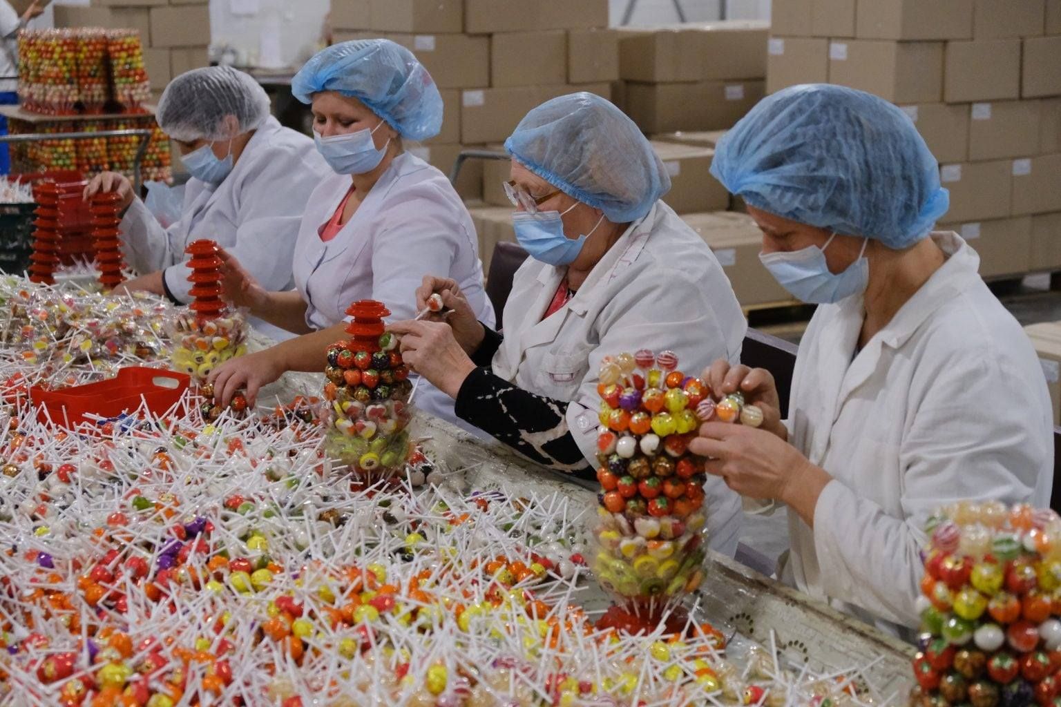 Кондитерська фабрика з Черкащини відправляє свої карамельки у двадцять країн світу