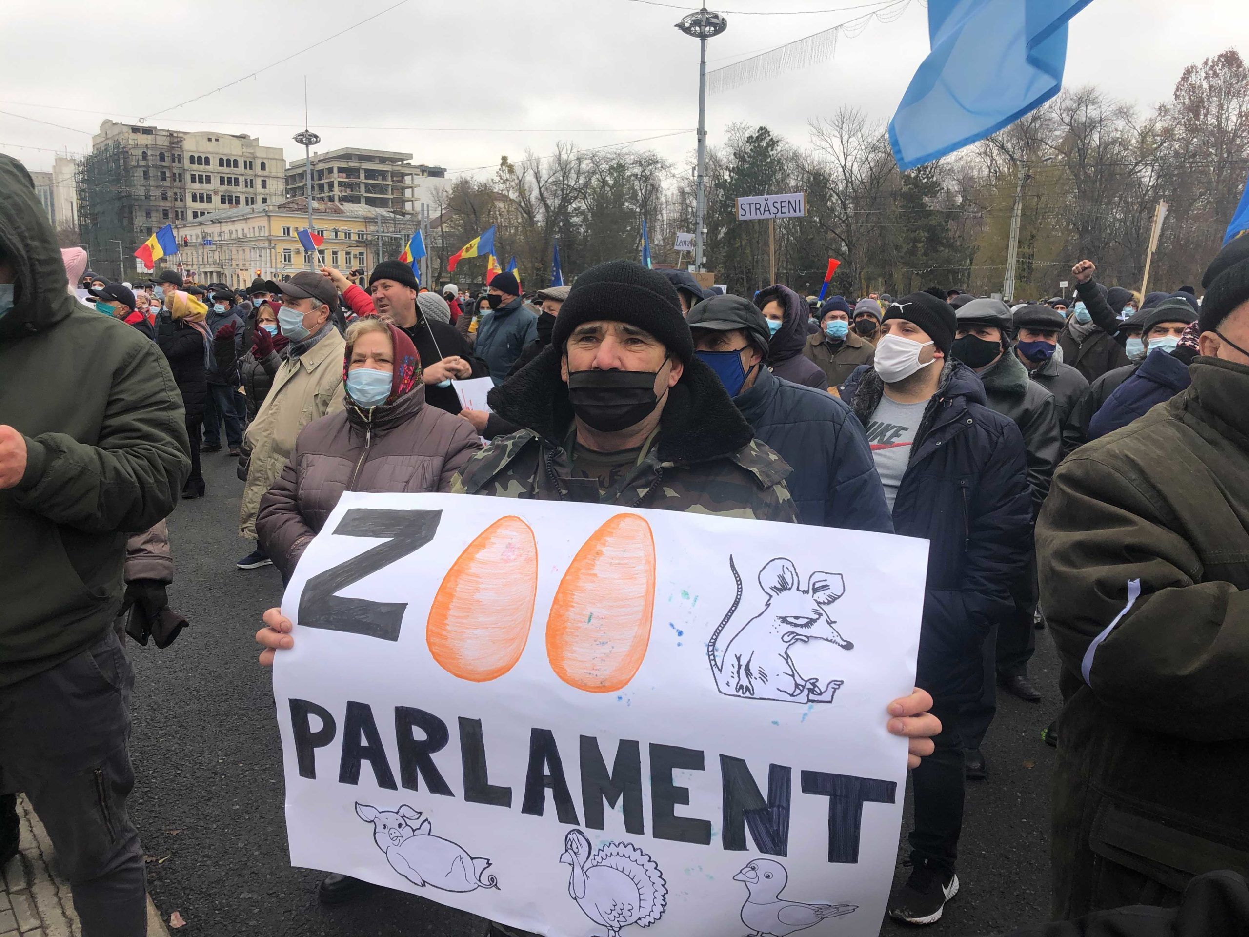 У Кишиневі вимагають відставки уряду 50 тисяч прихильників Санду