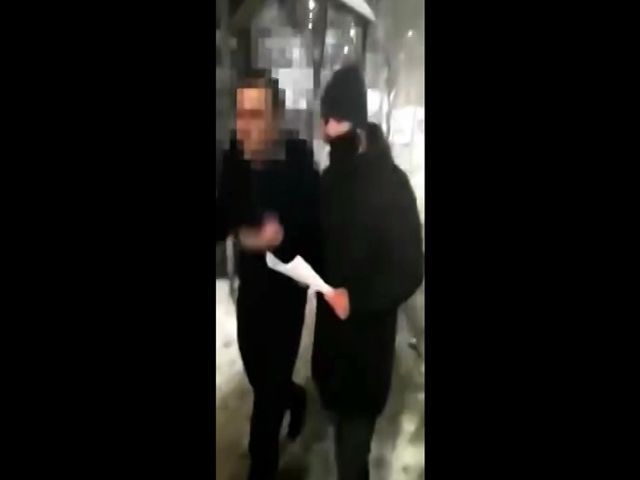 Голова Окружного адмінсуду Києва Павло Вовк тікав від НАБУ на вулиці без пальто, відео