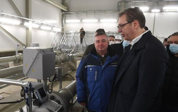 Президент Сербії Олександр Вучич запустив газопровід «Балканський потік»