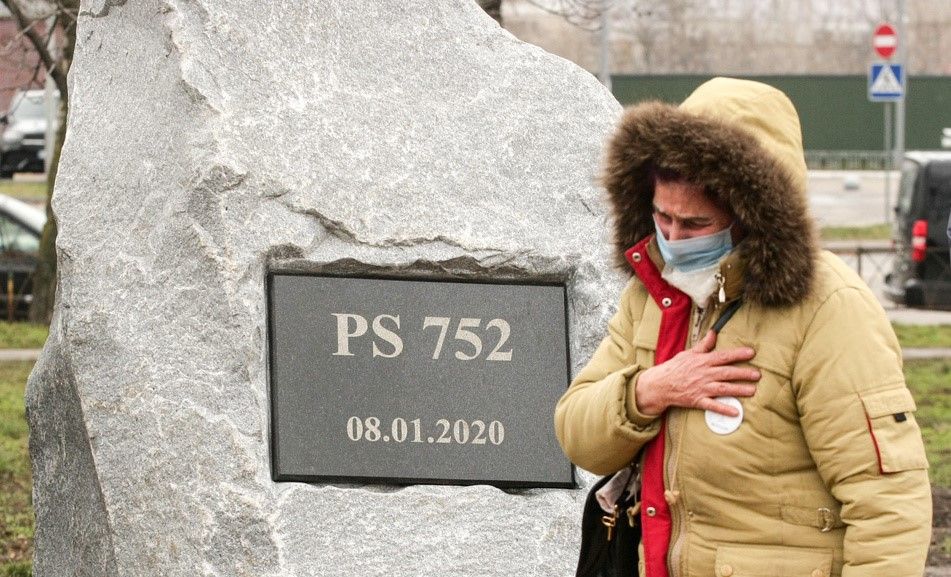 У «Вербовому гаю» у Києві відкрили сквер пам’яті загиблих в авіакатастрофі в Ірані
