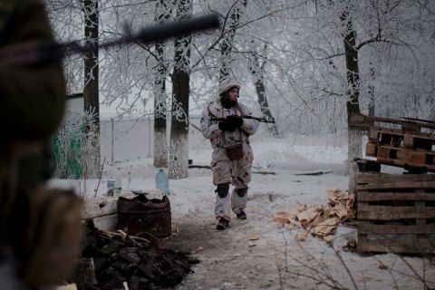 Український військовий поранений біля Старогнатівки
