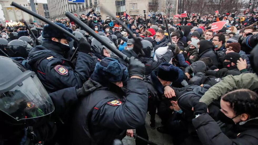 Їх «мало», але Кремль боїться: в акціях на підтримку Навального взяли участь понад 110 тисяч росіян