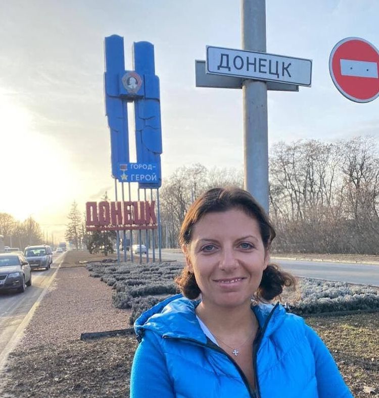 Пропагандистка Симоньян закликала «Росію-матінку забрати Донбас додому»