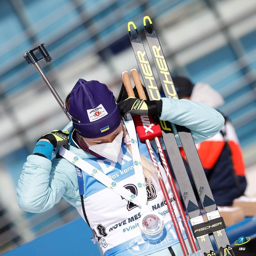 Юлія Джима здобула срібло в спринті на етапі кубка світу з біатлону, відео