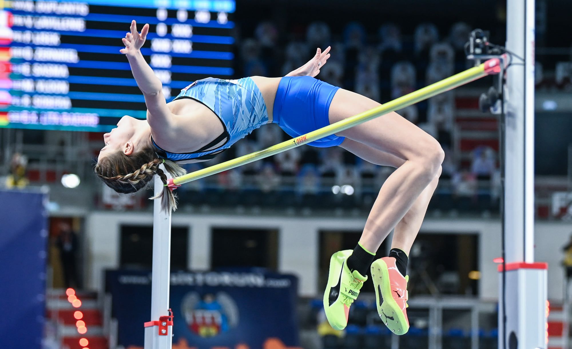 Ярослава Магучіх здобула золоту медаль зі стрибків у висоту на чемпіонаті Європи, фото