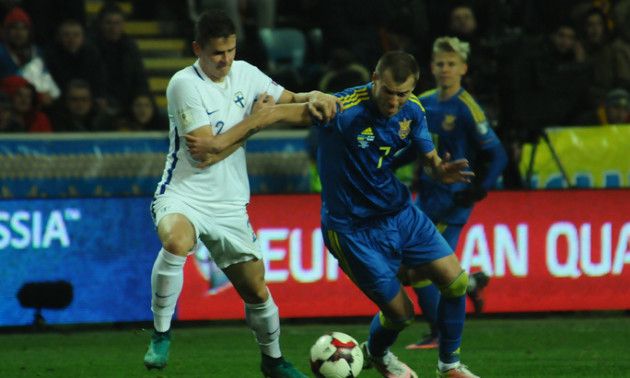 Збірна України з футболу приймає Фінляндію