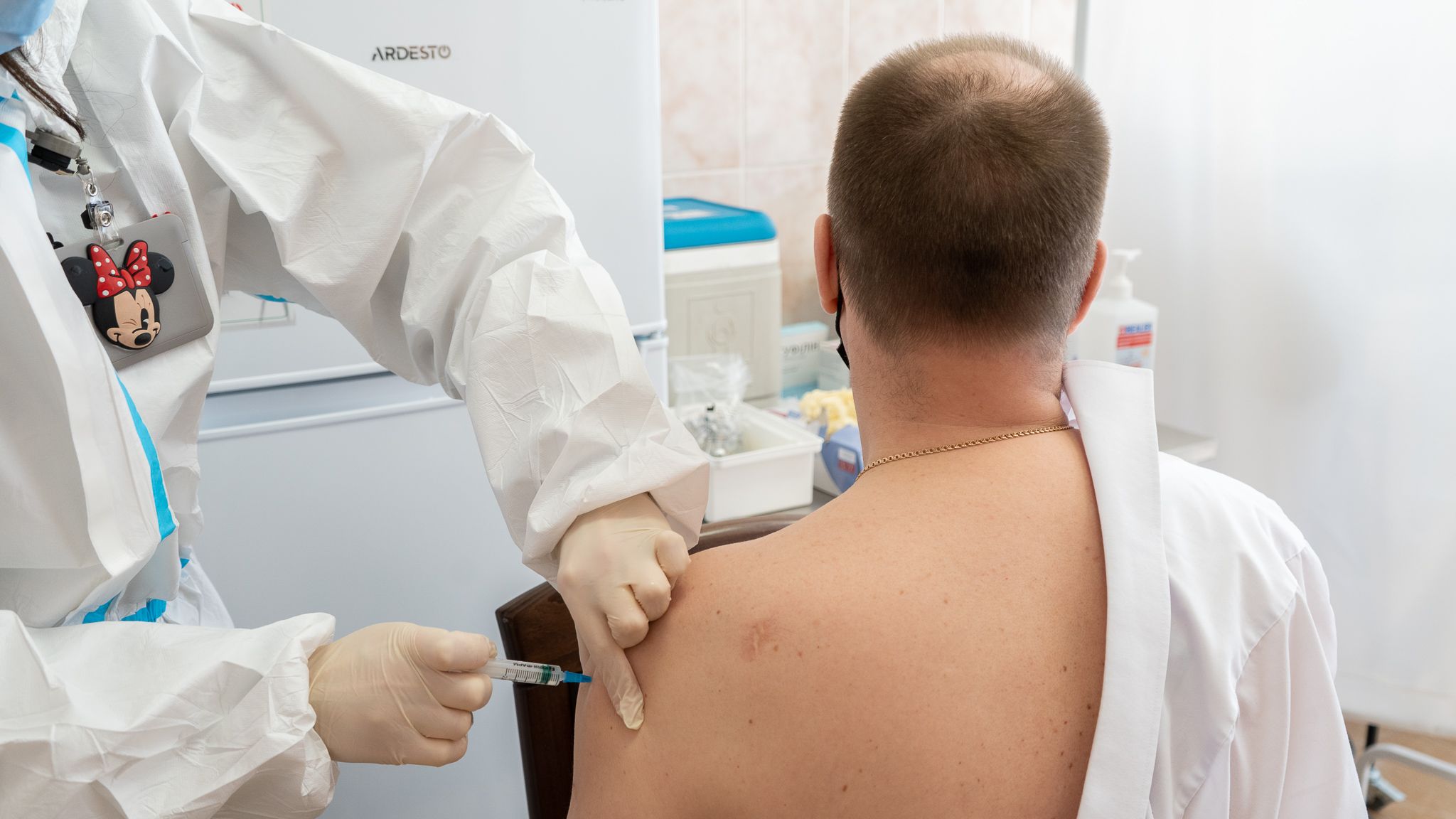 В Україні вакциновано від коронавірусу перший мільйон людей