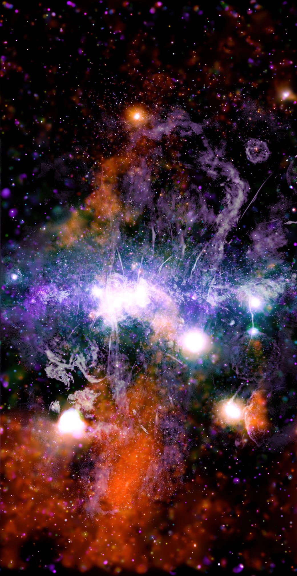 NASA опублікувало нове зображення центру Чумацького шляху
