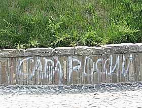 «Сава Росии» — пам'ятник невідомому вандалу