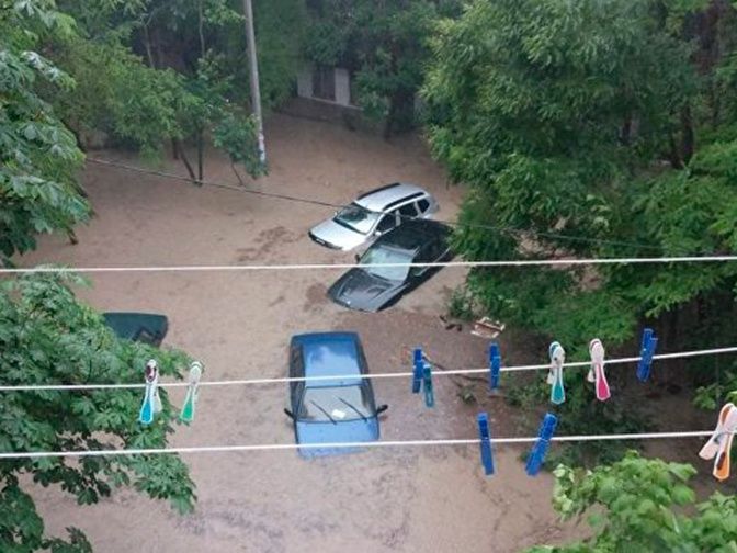 Окуповану Ялту затопило
