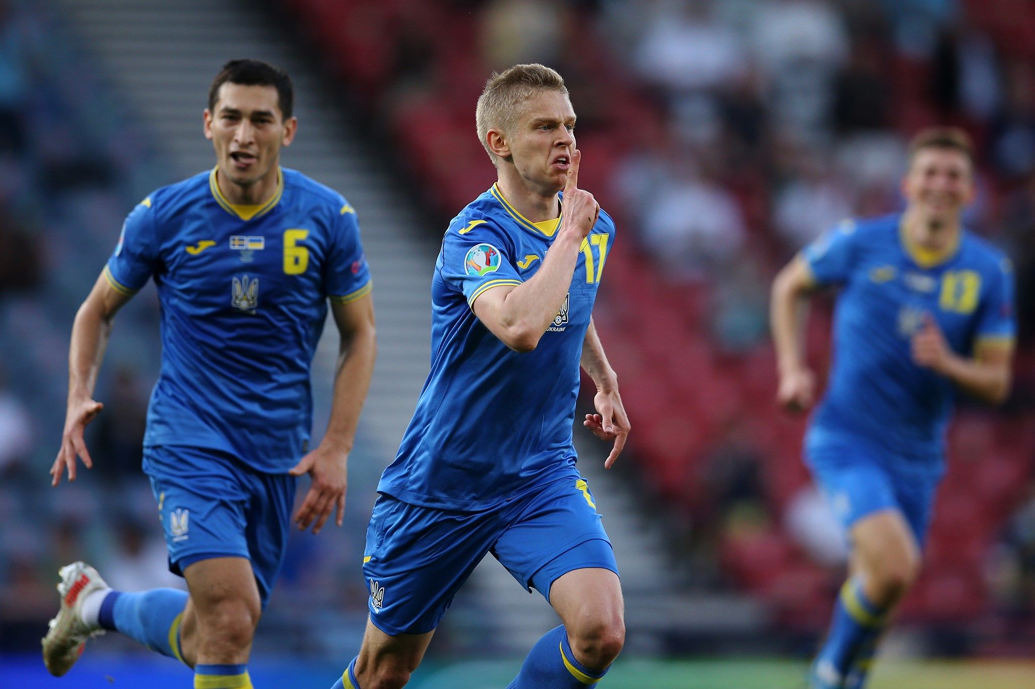 Зінченко визнаний кращим гравцем матчу Україна - Швеція