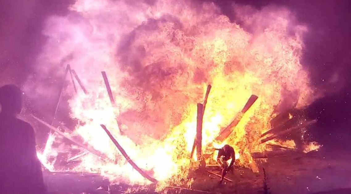 Купала у Коростені: під час свята вибухнули каністри з бензином, є постраждалі, відео