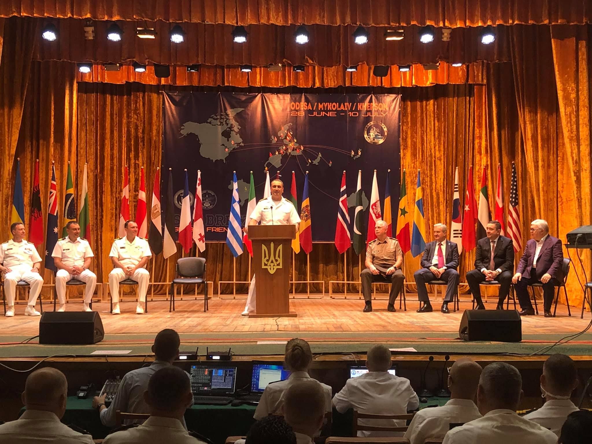 Командувач ВМС Неїжпапа оголосив навчання «Сі Бриз-2021» завершеними, відео