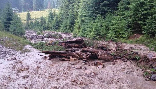 На Закарпатті зійшли селеві потоки