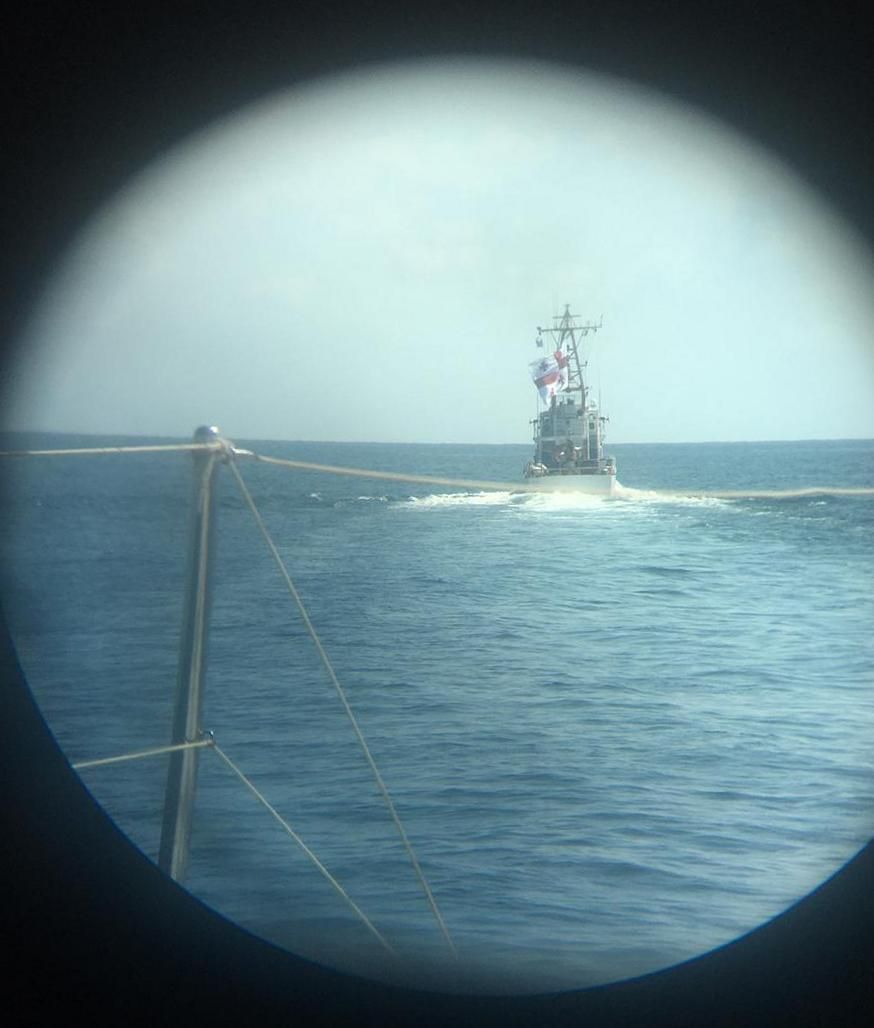 Україно-грузинські навчання типу PASSEX в акваторії Чорного моря.