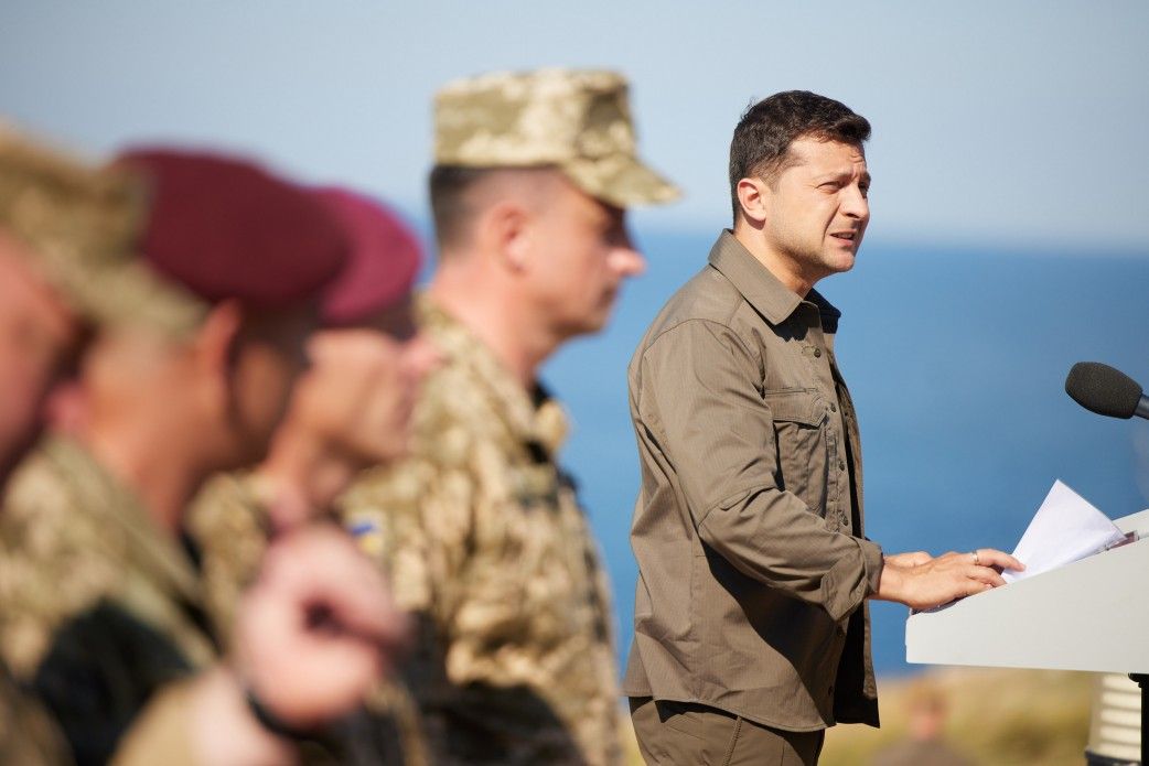 Зеленський вважає безпідставними закиди Лукашенка щодо «тренування бойовиків»