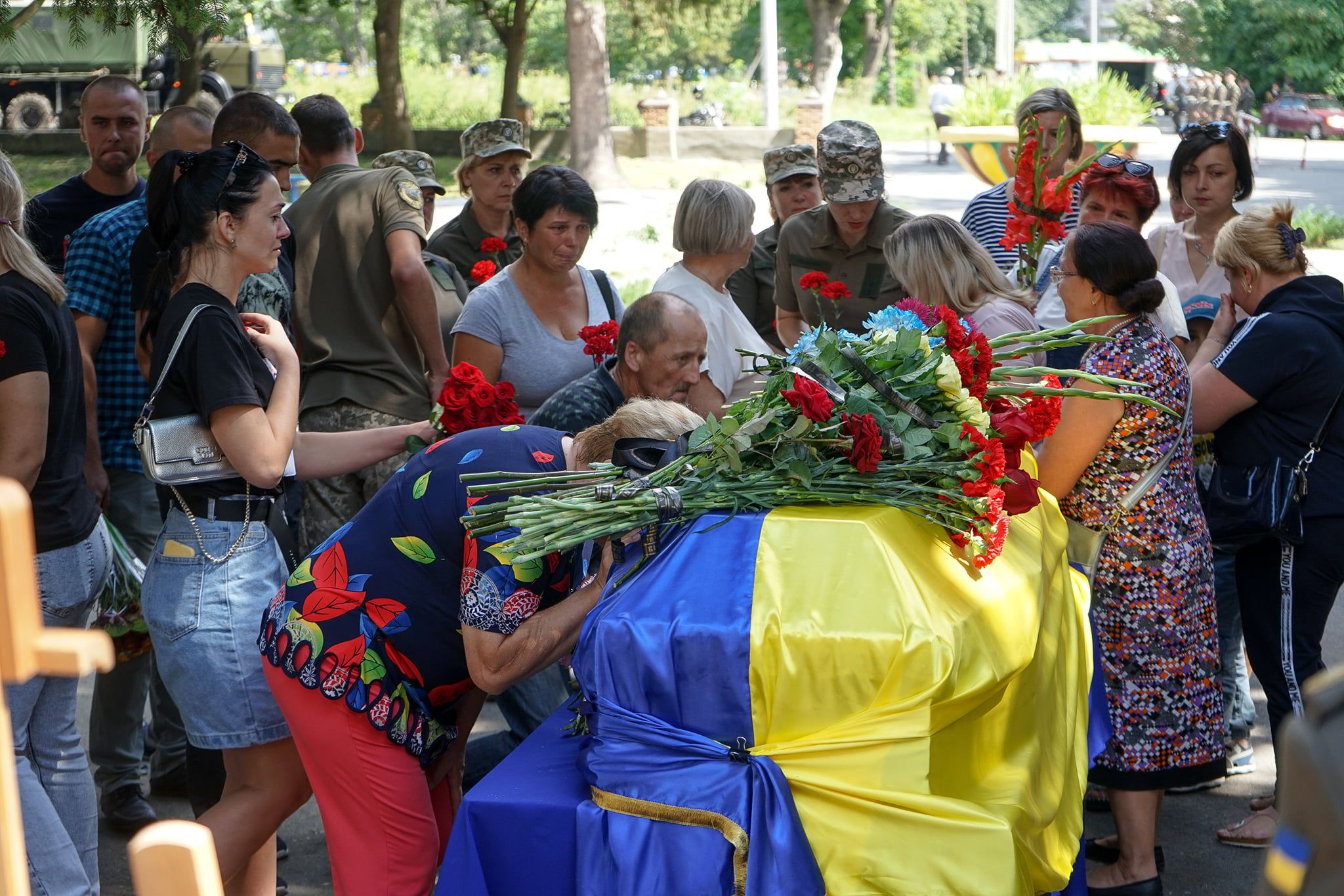 Олексій Кайданович похований з військовими почестями на Житомирщині, фото