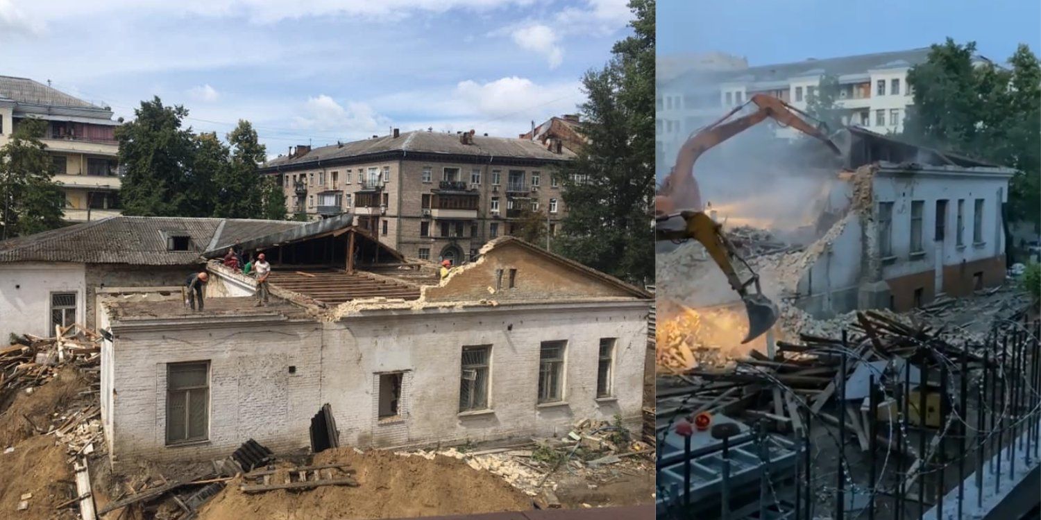 Безликий мегаполіс: міністр Ткаченко обурений цинічним знесенням садиби Барбана