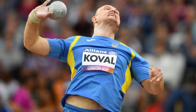 Паралімпіада: у штовханні ядра Коваль здобув «золото», Яровий - «срібло»