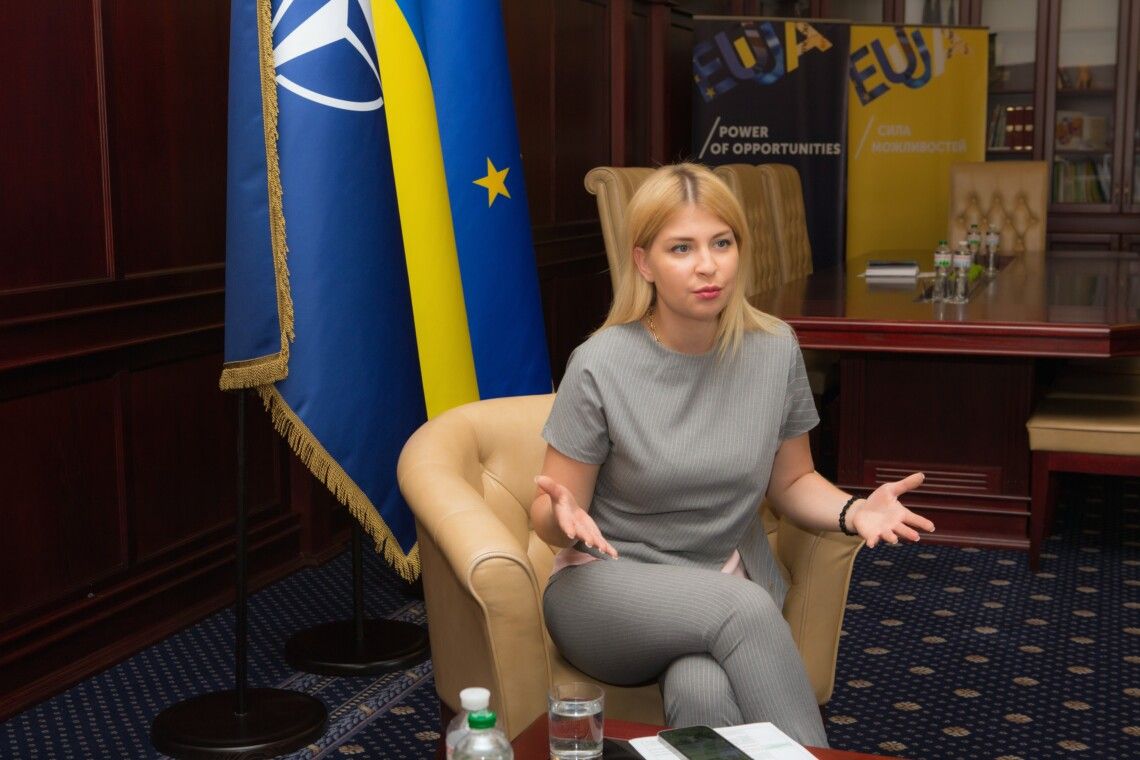 Віцепрем’єр з євроінтеграції Стефанішина хоче провести референдум про вступ в НАТО