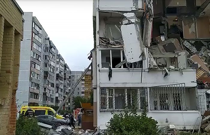 Під Москвою вибухом знесло чотири поверхи будинку