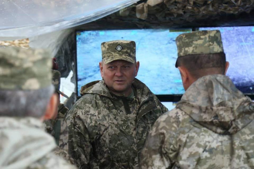 Головнокомандувач ЗСУ Залужний заявляє про збільшення кількості ворожих обстрілів