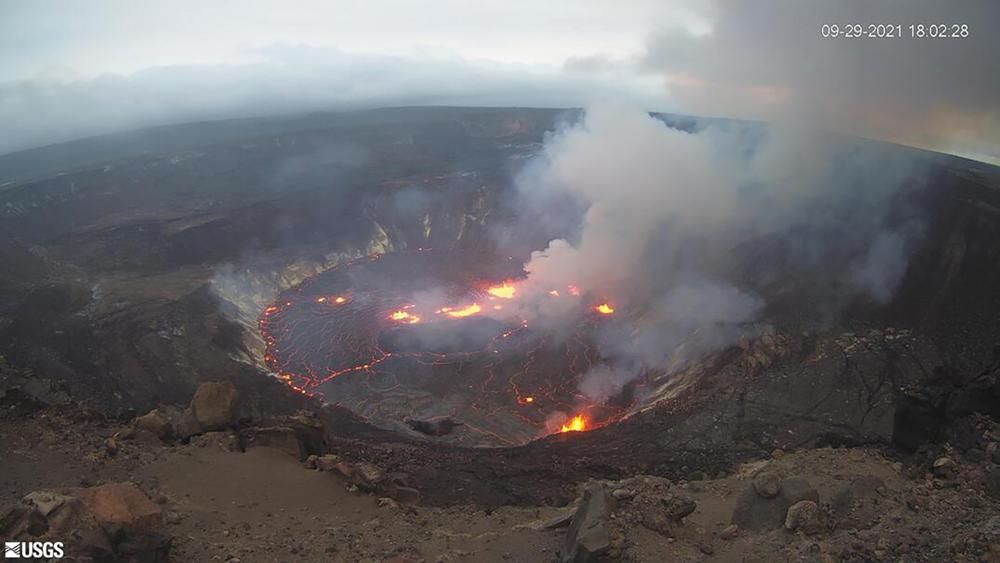На Гаваях почав вивергати лаву вулкан Кілауеа (t