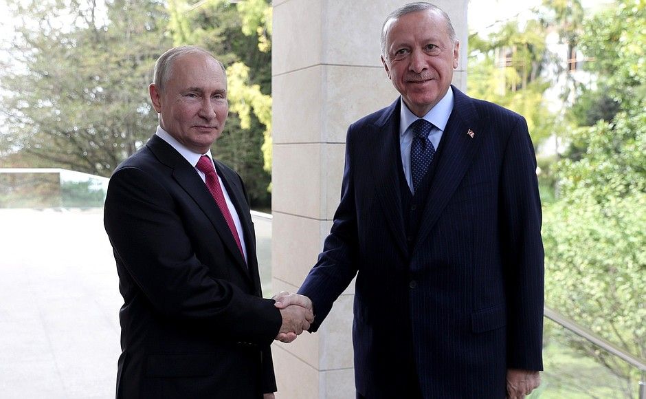 Після заяви про Крим Ердоган зустрівся з Путіним у Сочі