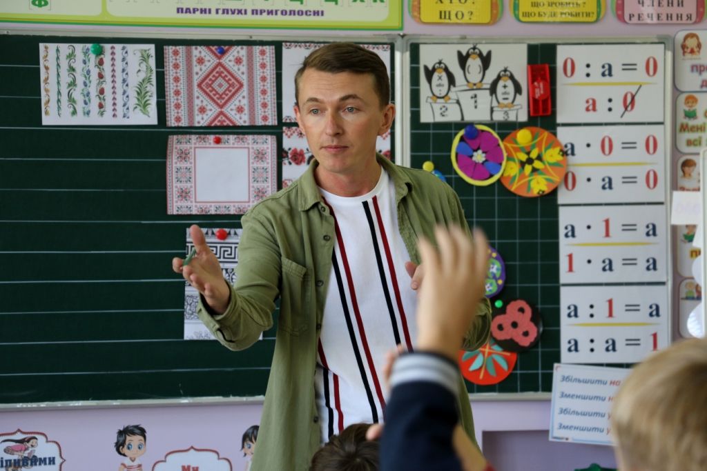У Житомирі серед вчителів початкових класів є один чоловік