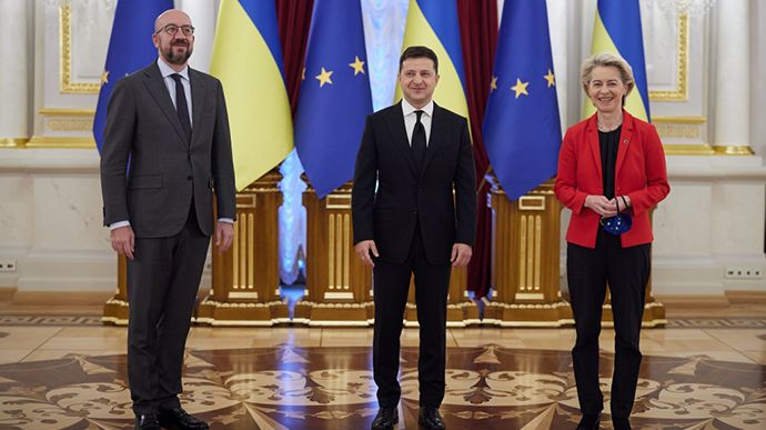 ЄС та Україна у спільній заяві саміту домовилися про посилення економічної інтеграції