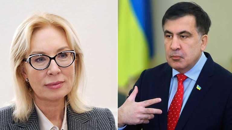 Омбудсмен Денісова «гостювала» в Саакашвілі у СІЗО і розповіла про його стан