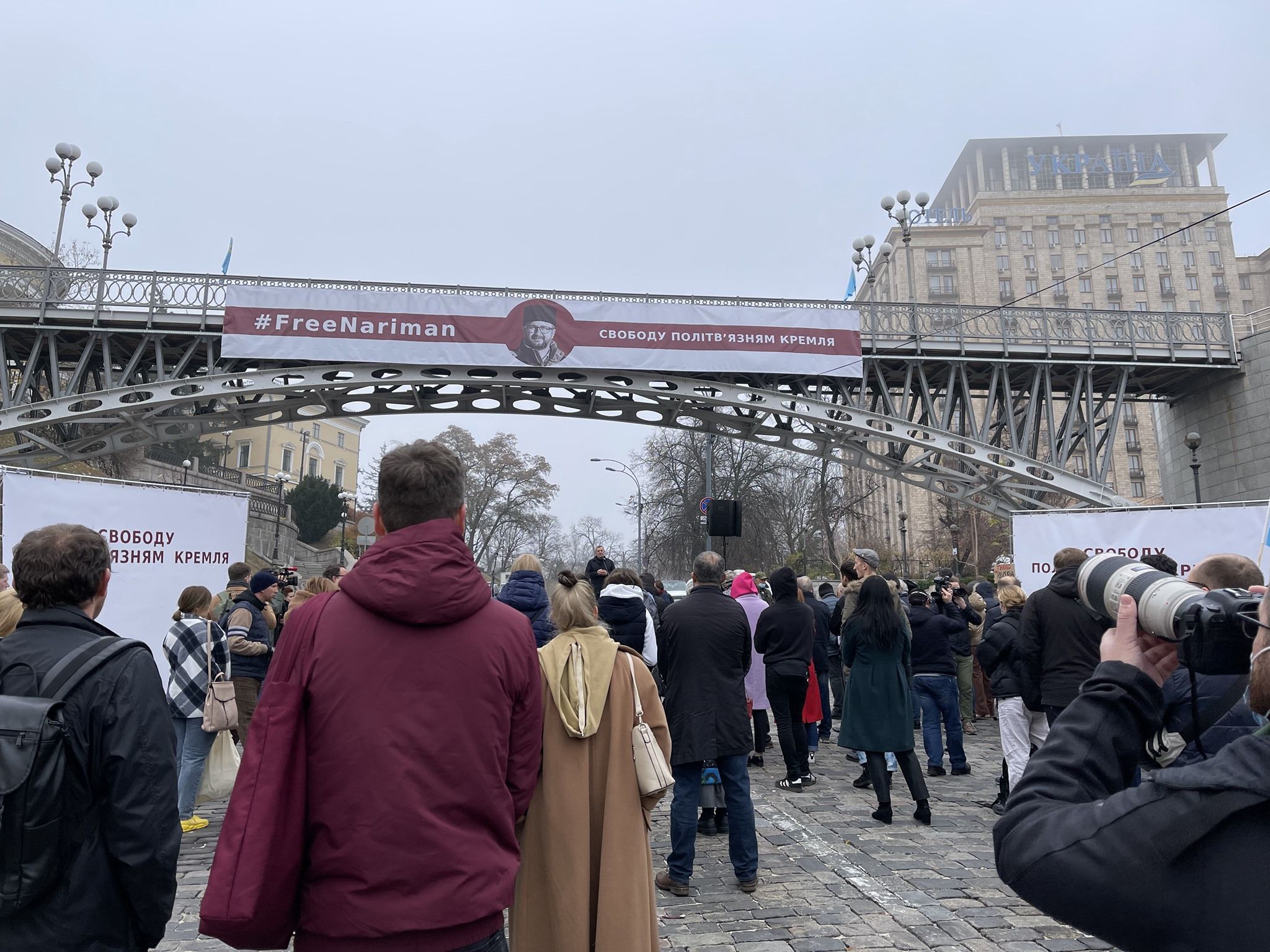 Свободу політв’язням Кремля: у центрі Києва провели акцію, фото