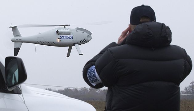ОБСЄ зафіксувала 114 одиниць бойової техніки окупантів за лінією відведення