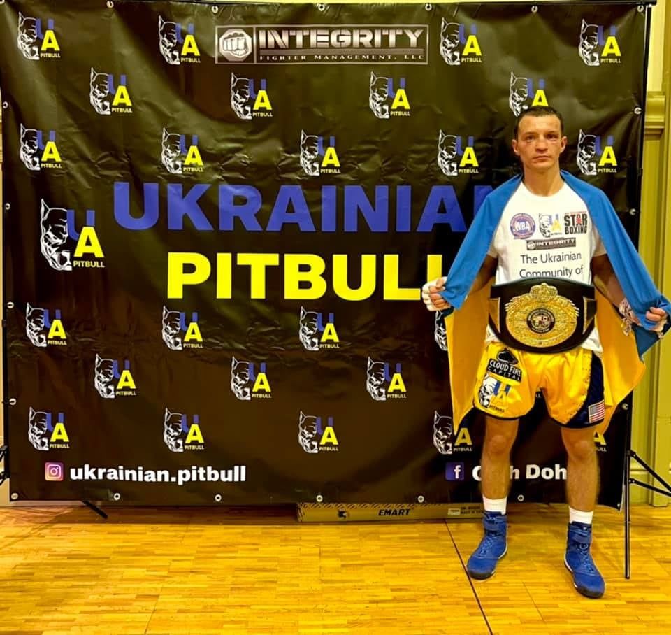 Український боксер Олег Довгун завоював титул чемпіона Північної Америки, фото