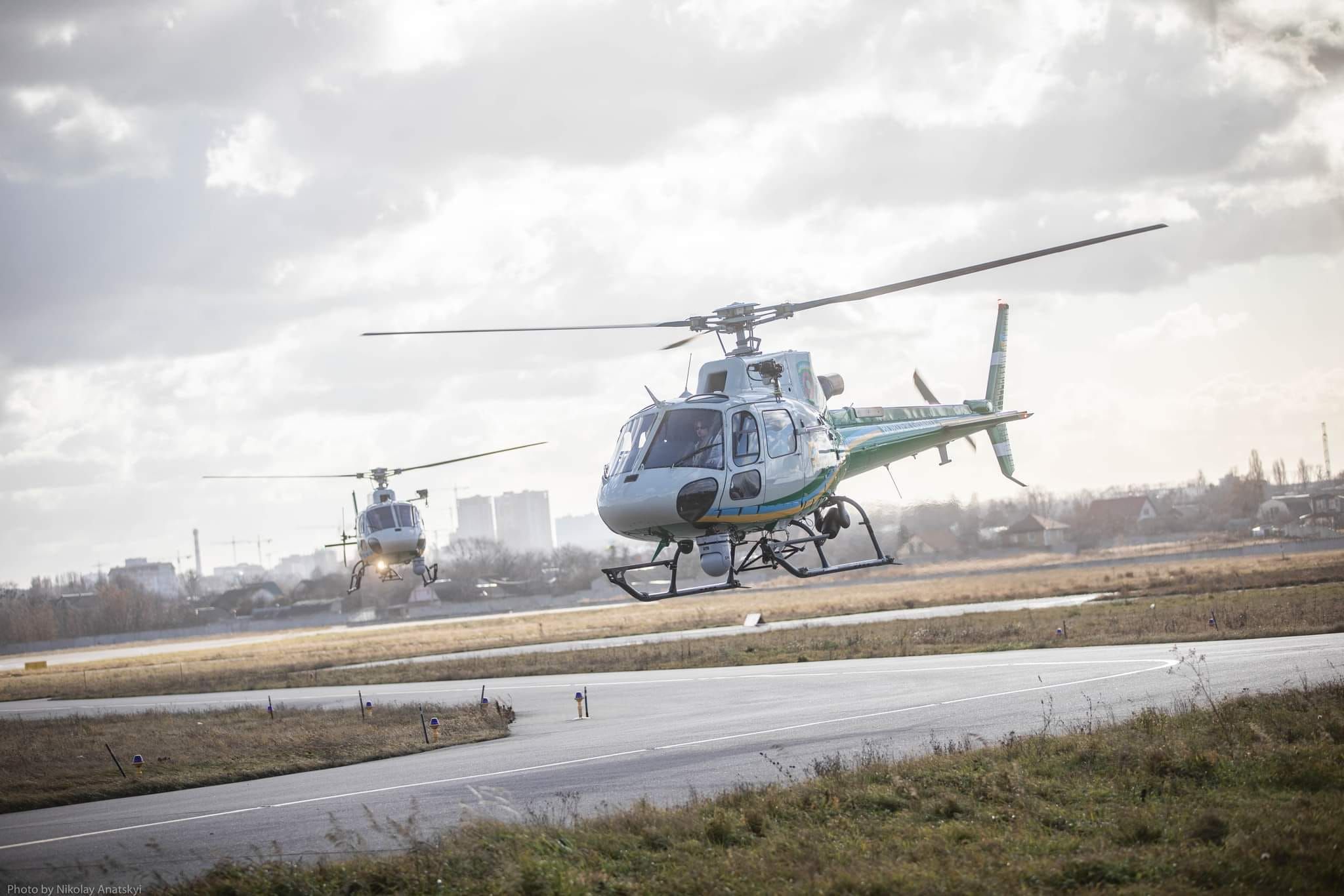 На кордон з Білоруссю направлять нові французькі гелікоптери Н-125