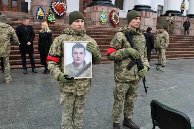 Валерій Геровкін «Гера» похований з військовими почестями у Краматорську, фото