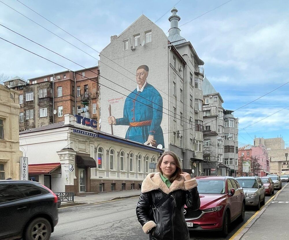 Мурал Григорія Сковороди створили у Харкові до дня народження мислителя