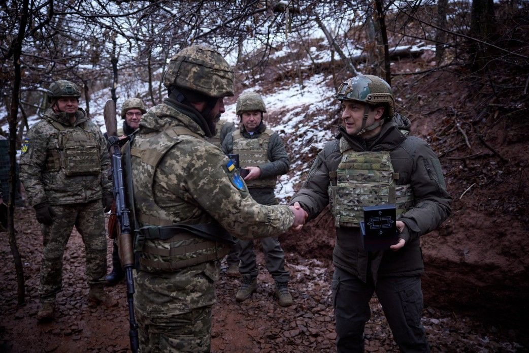 День ЗСУ: Зеленський привітав захисників України на передовій, фото