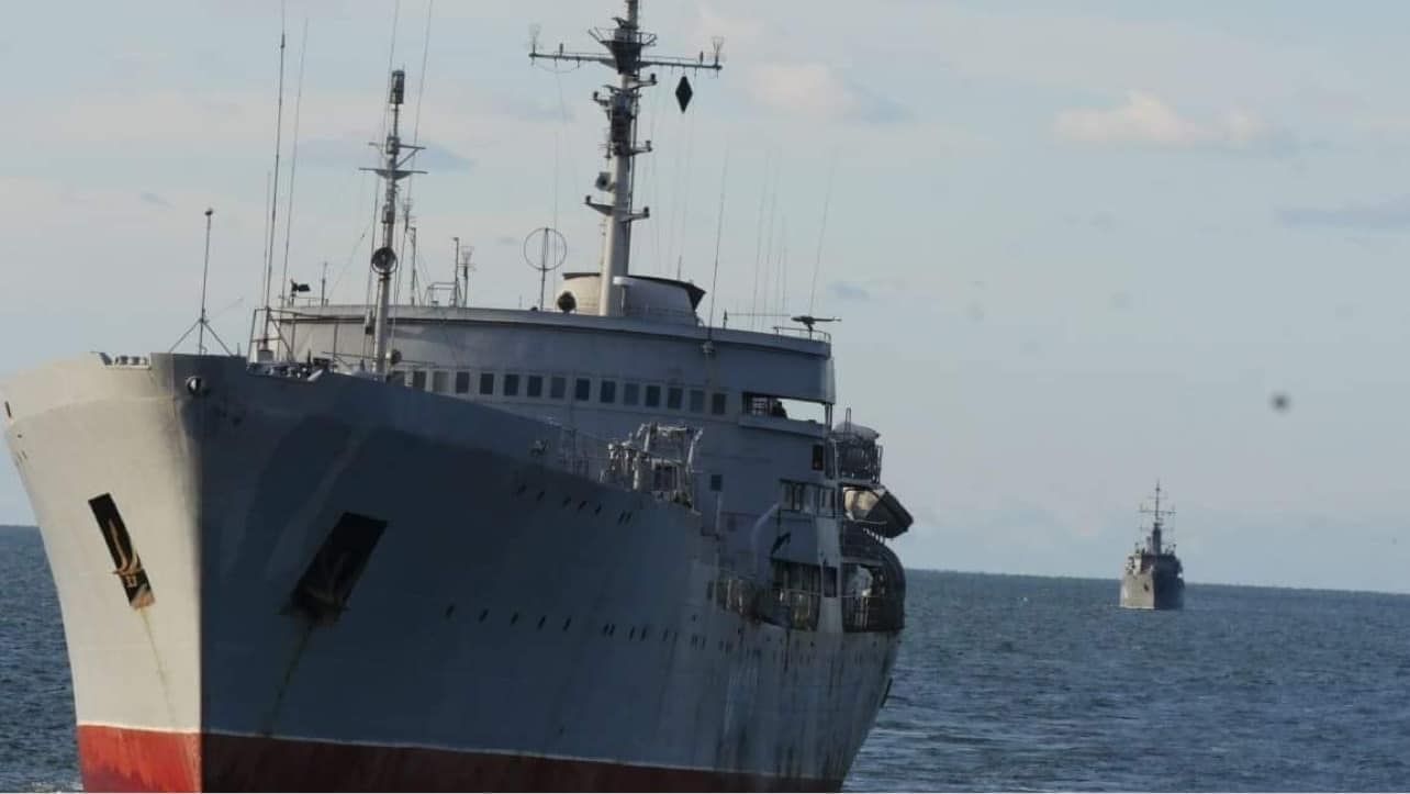 Судно «Донбас» у Азовському морі викликало істерію ФСБ і російських пропагандистів