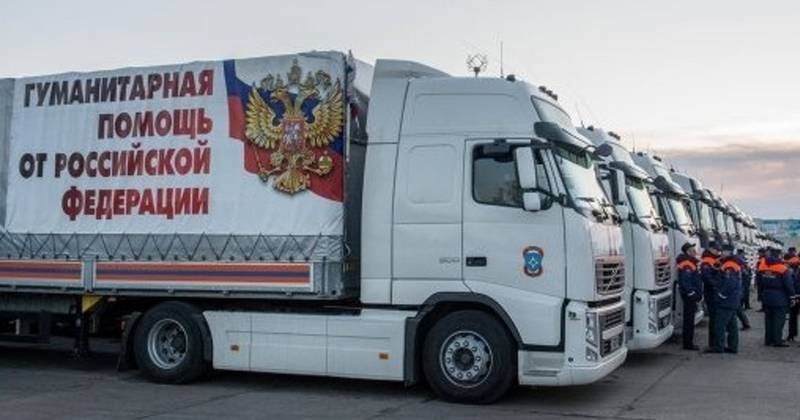 Чи не в цих «гуманітарних конвоях» возять харчі російським воякам?