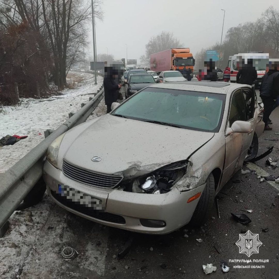 ДТП на трасі Київ – Одеса спричинило затори в напрямку столиці