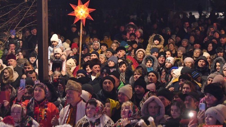Івано-Франківщина встановила рекорд масового виконання колядки
