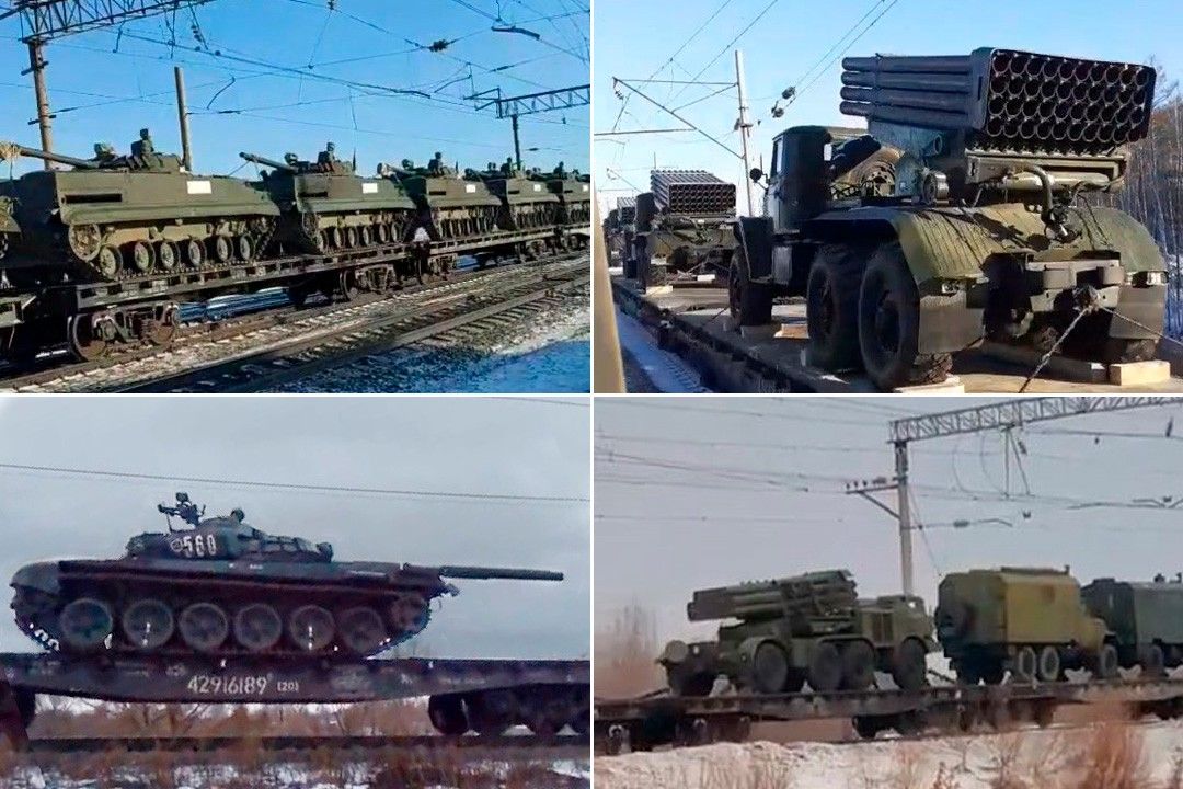 З Далекого Сходу перекидають важку військову техніку до західних  рубежів РФ