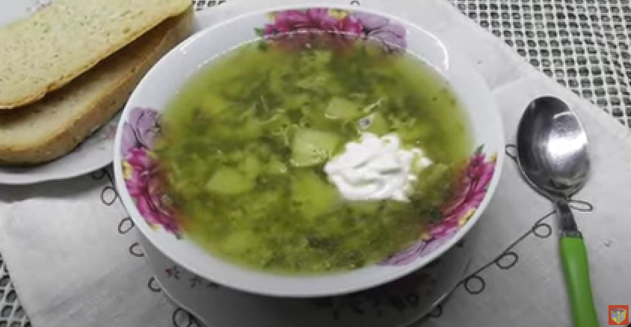 Неймовірно смачний зелений борщ за новим рецептом