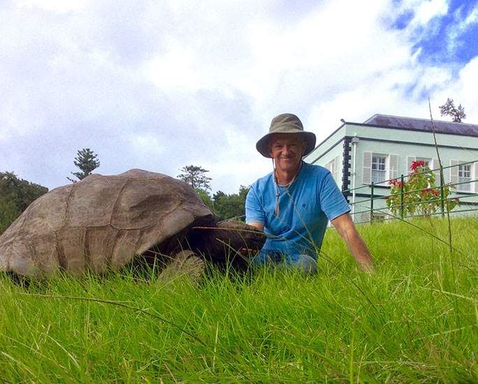 Найстарішому самцю черепахи Джонатану виповнилося 190 років