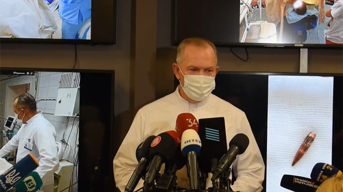 Двоє  із чотирьох прооперованих нацгвардійців у важкому стані – головлікар Риженко