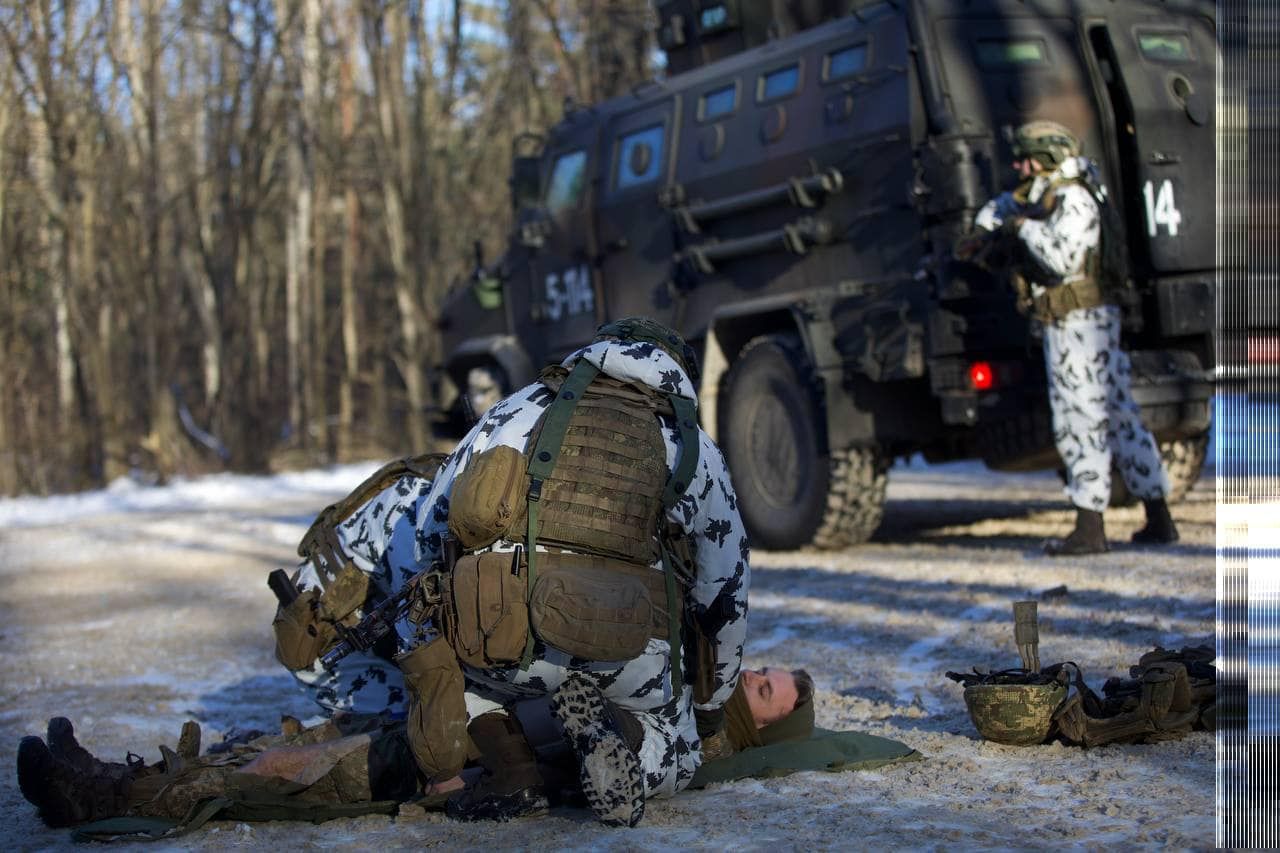Гвардійці, поліцейські та рятувальники відпрацювали злагодженість дій під час виконання завдань з оборони Прип'яті.