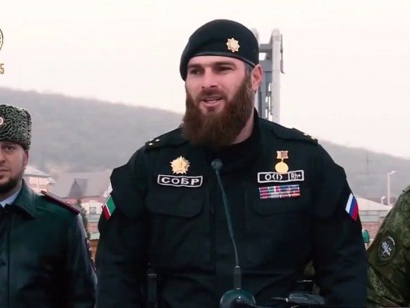 Українські захисники знищили колону кадирівців і генерала Магомеда Тушаєва